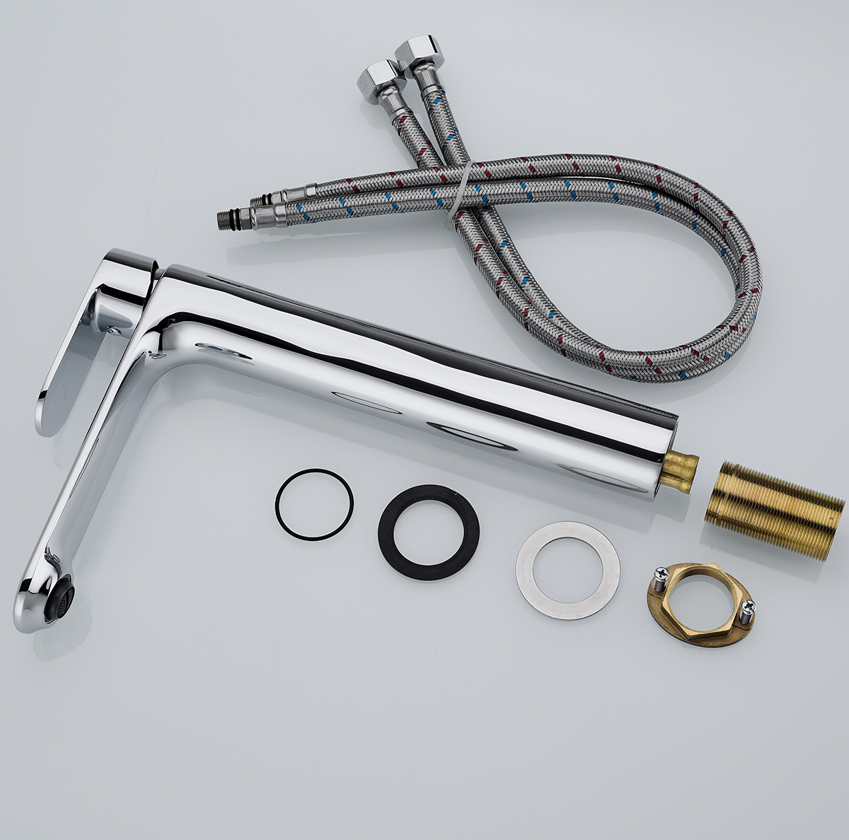 Premium Bathroom Faucet for Home: Sleek Design Single Lever Tap - 图片 11