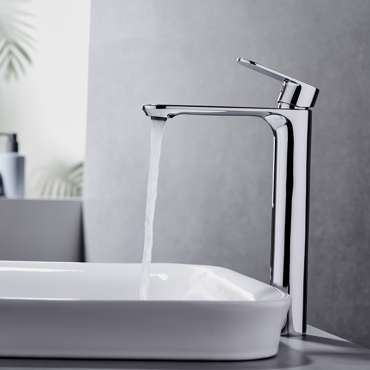 Premium Bathroom Faucet for Home: Sleek Design Single Lever Tap - 图片 5