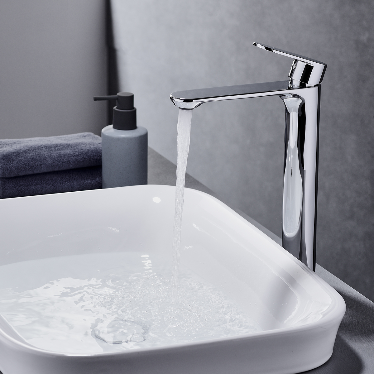 Premium Bathroom Faucet for Home: Sleek Design Single Lever Tap - 图片 6