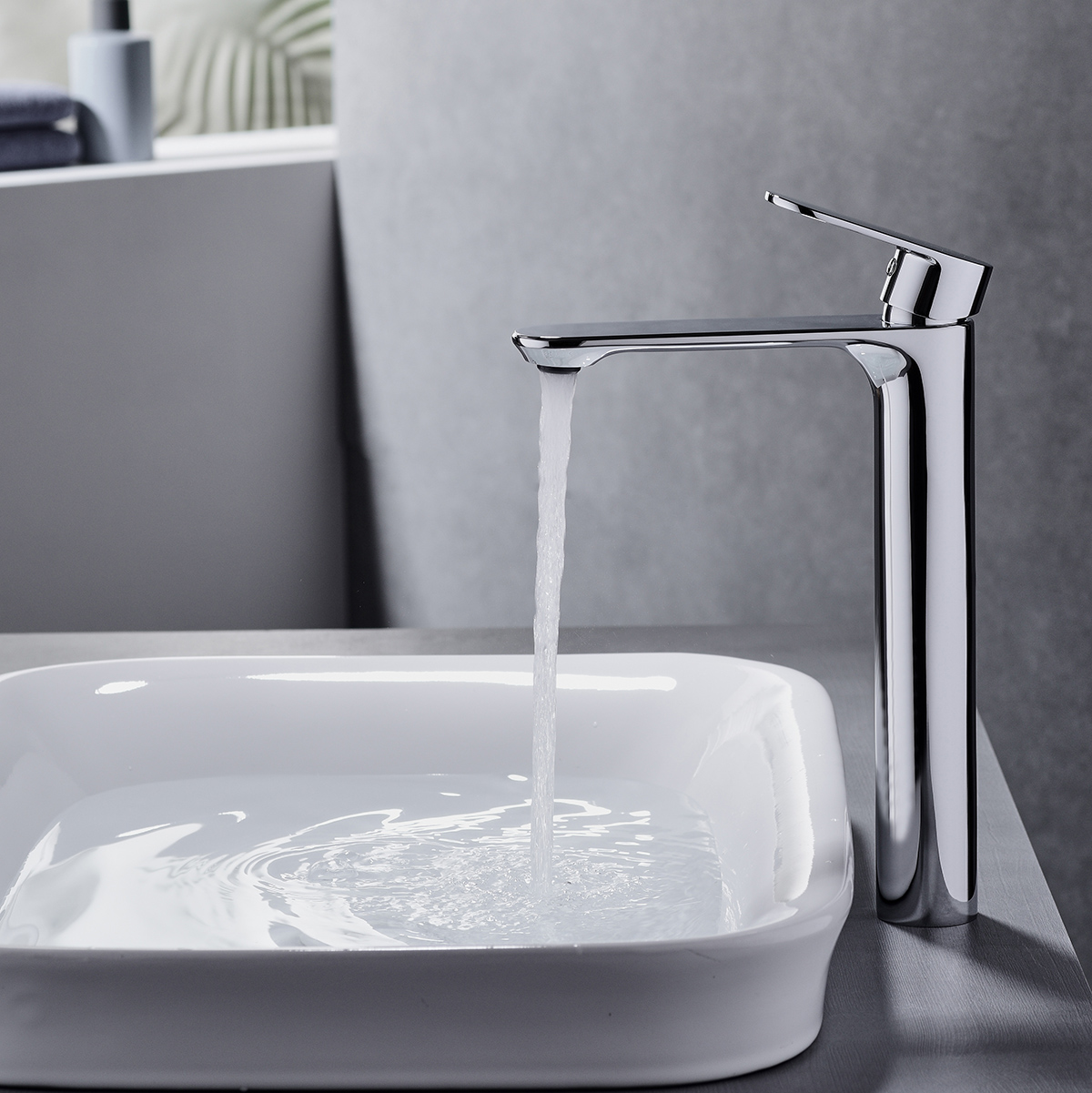 Premium Bathroom Faucet for Home: Sleek Design Single Lever Tap - 图片 7