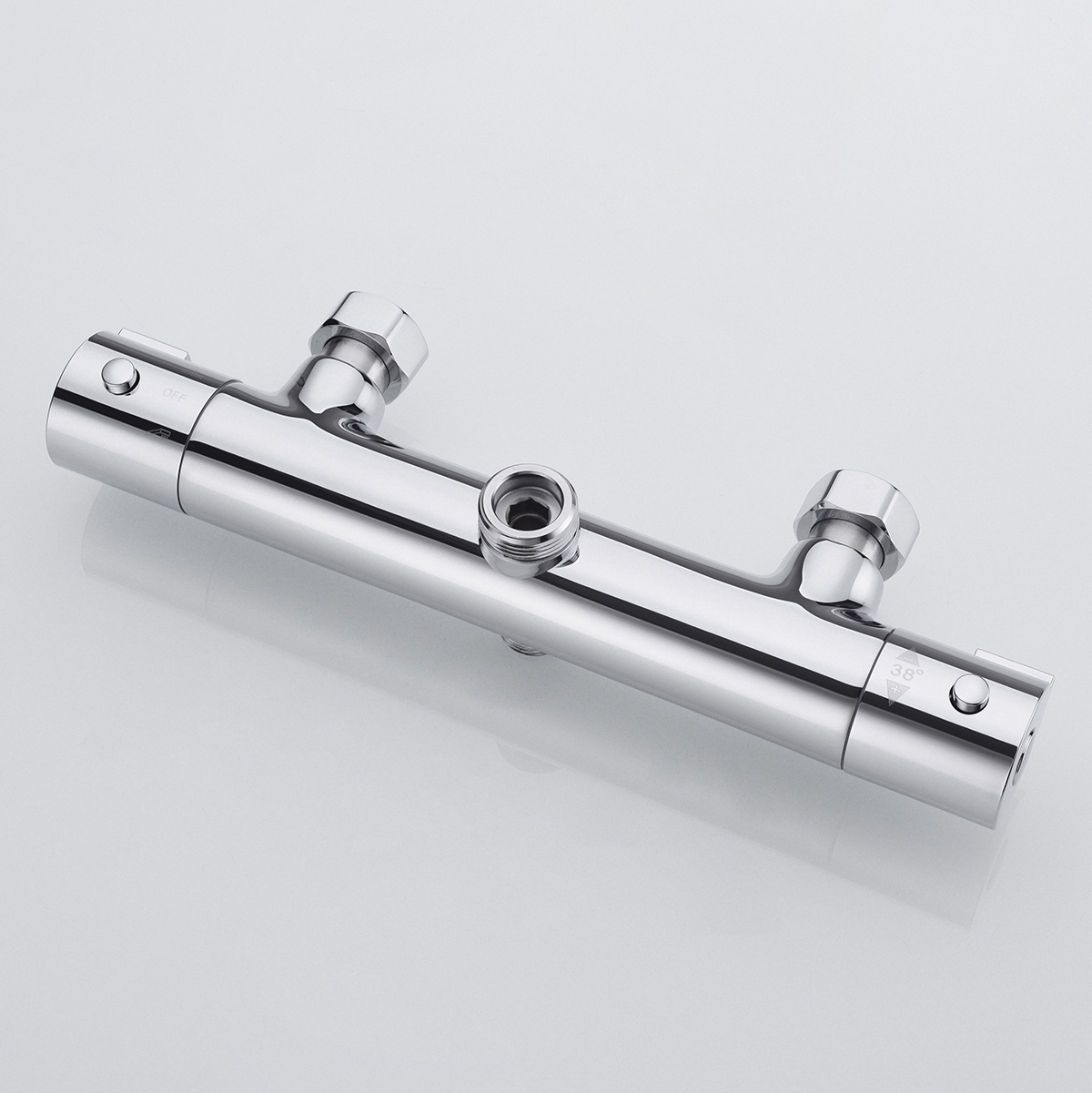 Thermostatic Shower Set-Rainfall & Handheld High Pressure Bathroom Shower System - 图片 9