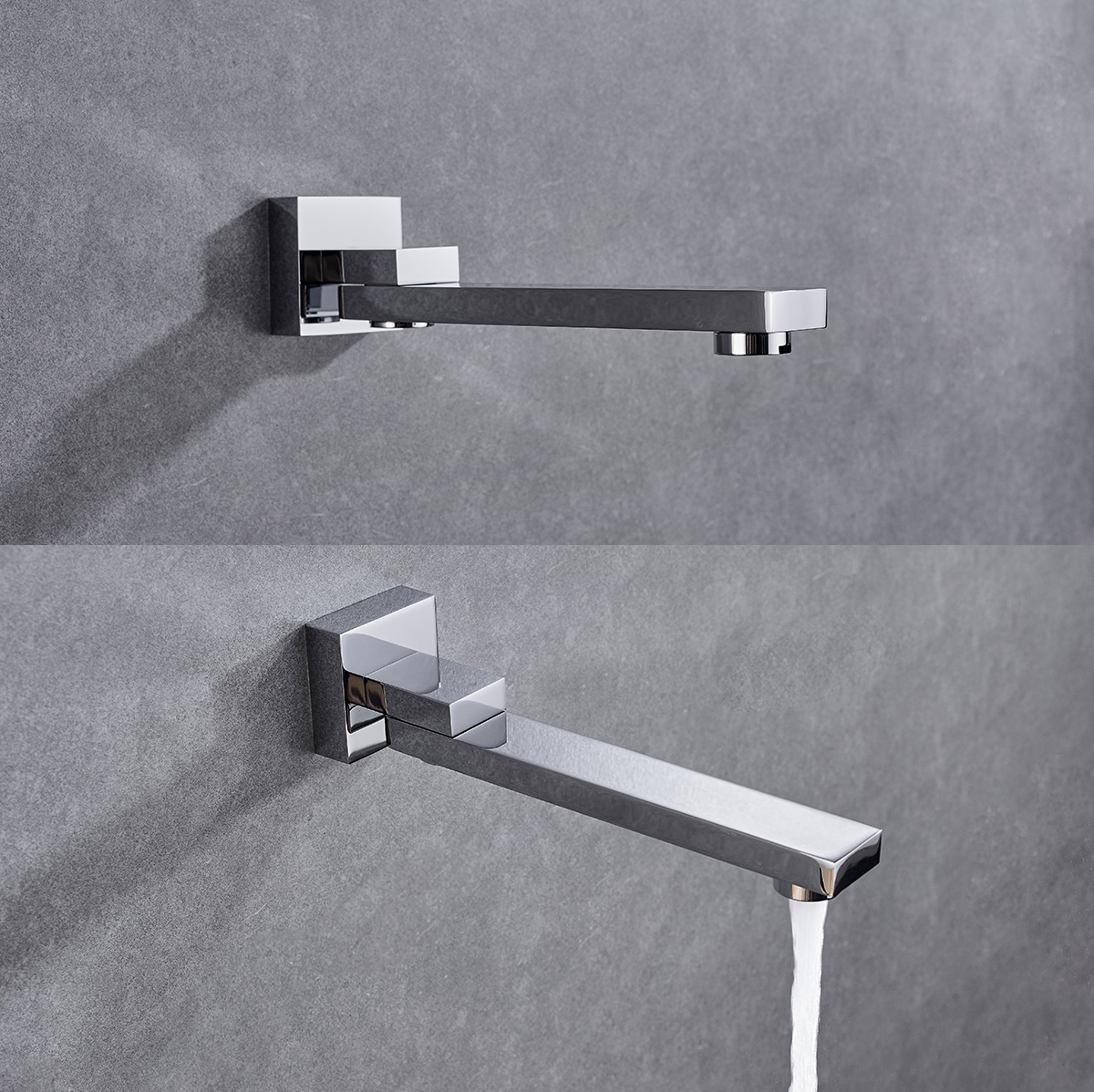 Wall Mounted 3-Modes Thermostatic Bathroom Shower Faucet - 图片 7