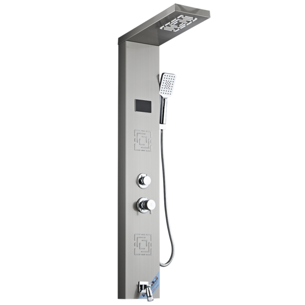 LED Display Smart Shower Panel System - Luxury Bathroom Shower Screen for Premium Bathing