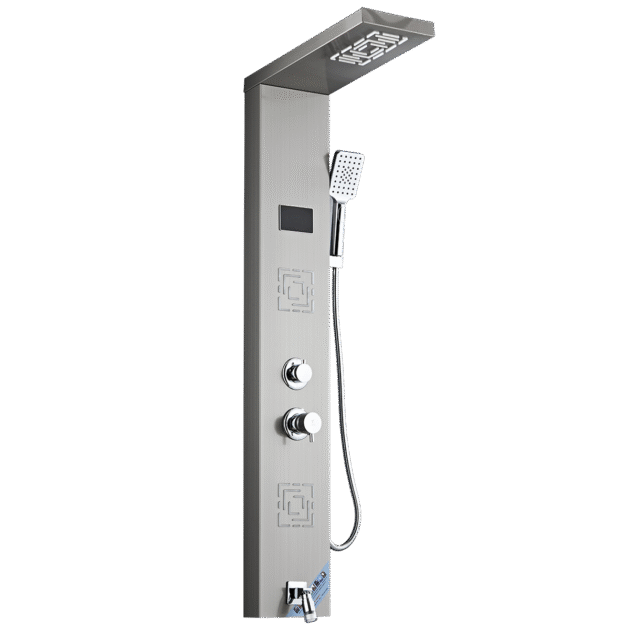 LED Display Smart Shower Panel System - Luxury Bathroom Shower Screen for Premium Bathing