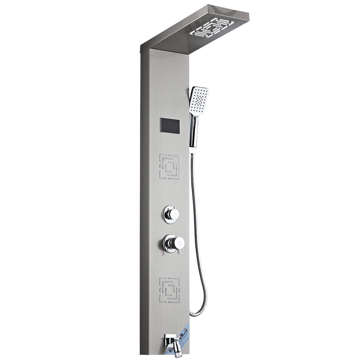 LED Display Smart Shower Panel System - Luxury Bathroom Shower Screen for Premium Bathing